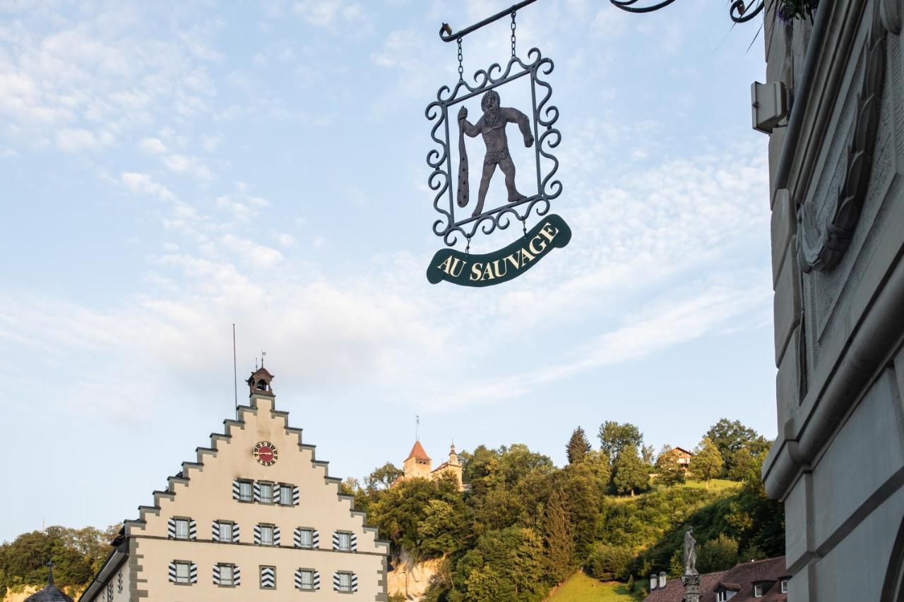 Hotel Restaurant Au Sauvage פריבורג מראה חיצוני תמונה